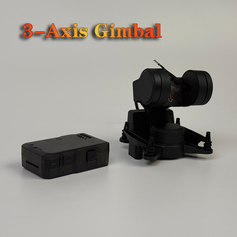 Drone Gimbal 3 Axis - 3-Axis Gimbal FPV Racing Drone Increased