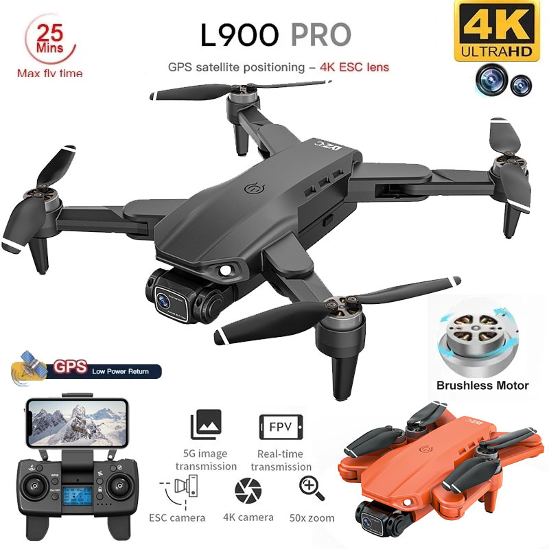 Drone Gimbal Brushless - L900 Pro GPS Drone 4K Professional