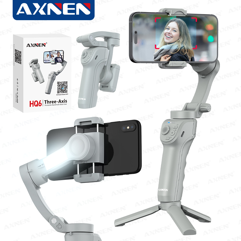 Drone Gimbal For Gopro - HQ6 3-Axis Gimbal Handheld Stabilizer for