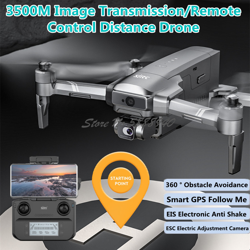 Drone Gimbal 2 Axis - Professional Aerial Real 4K GPS Follow