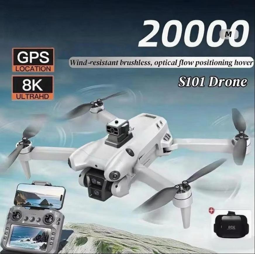 Drone Gimbal 2 Axis - S101 Drone 8K HD Professinal Dual