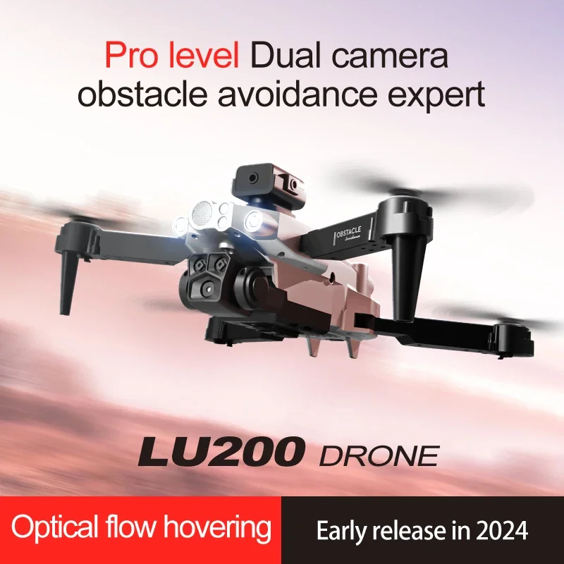 Drone Gimbal Mount - LU200 8K GPS Drone Triple Camera