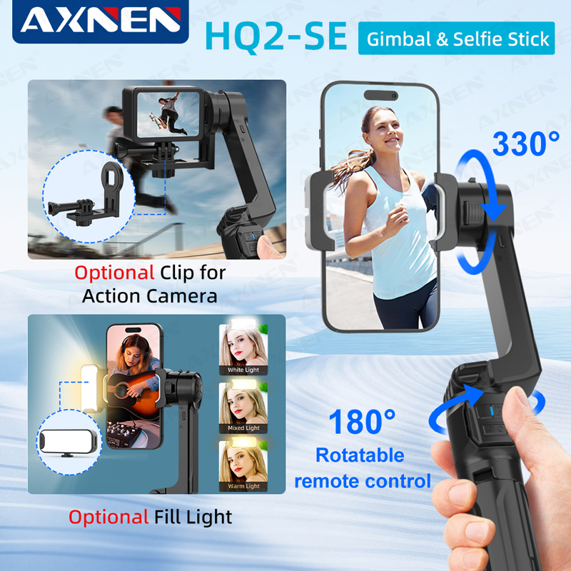 AXNEN HQ2-SE Mobile Phone Stab - Drone Gimbal For Gopro recension och pris