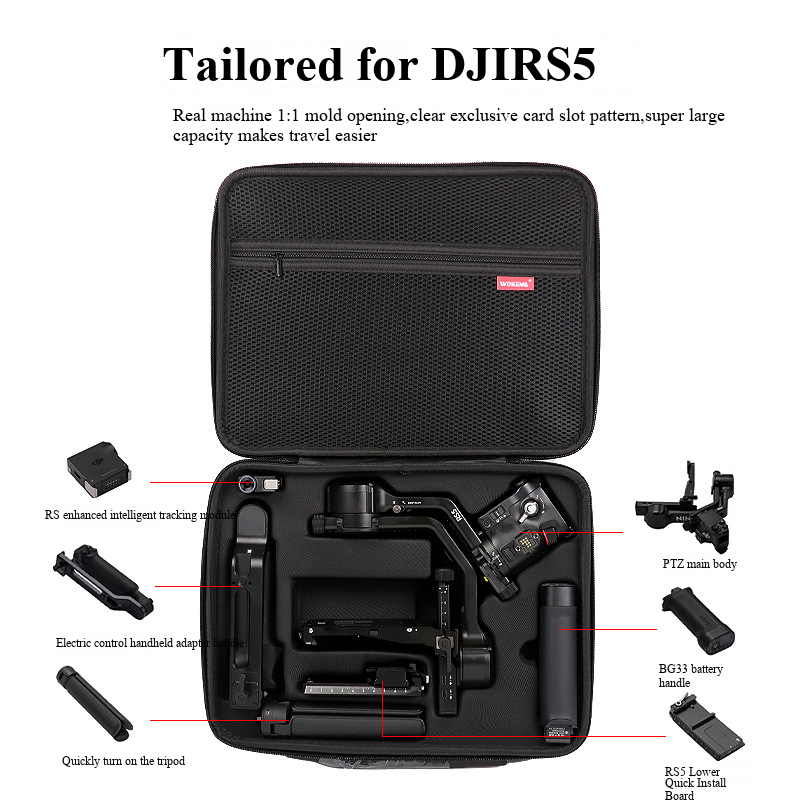 Shoulder Bag For DJI RS 5 Anti - Drone Gimbal Case recension och pris