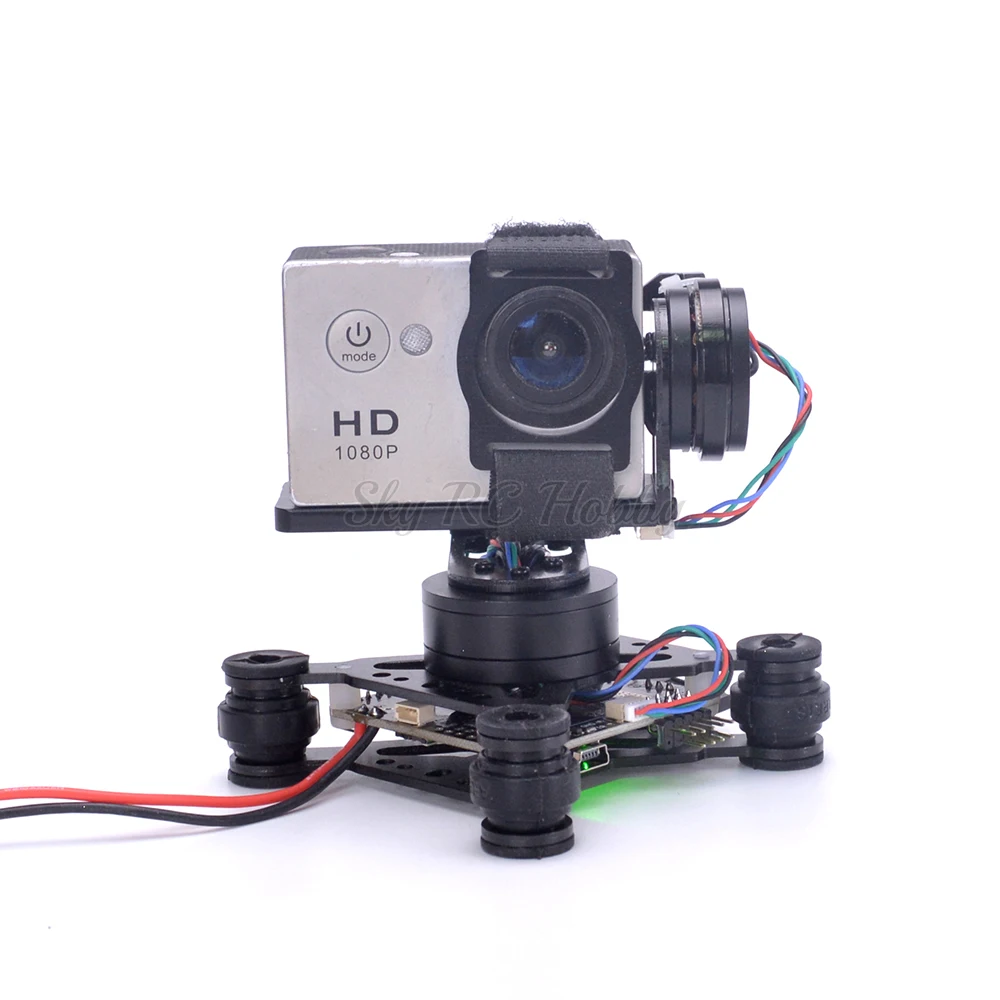 Lightweight 2-Axis / 3-Axis Br - Drone Gimbal For Gopro recension och pris