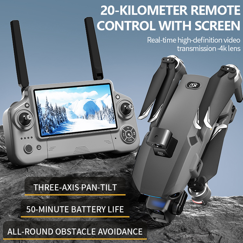 2026 New 8K Dual Camera Drone  - Drone Gimbal Brushless recension och pris
