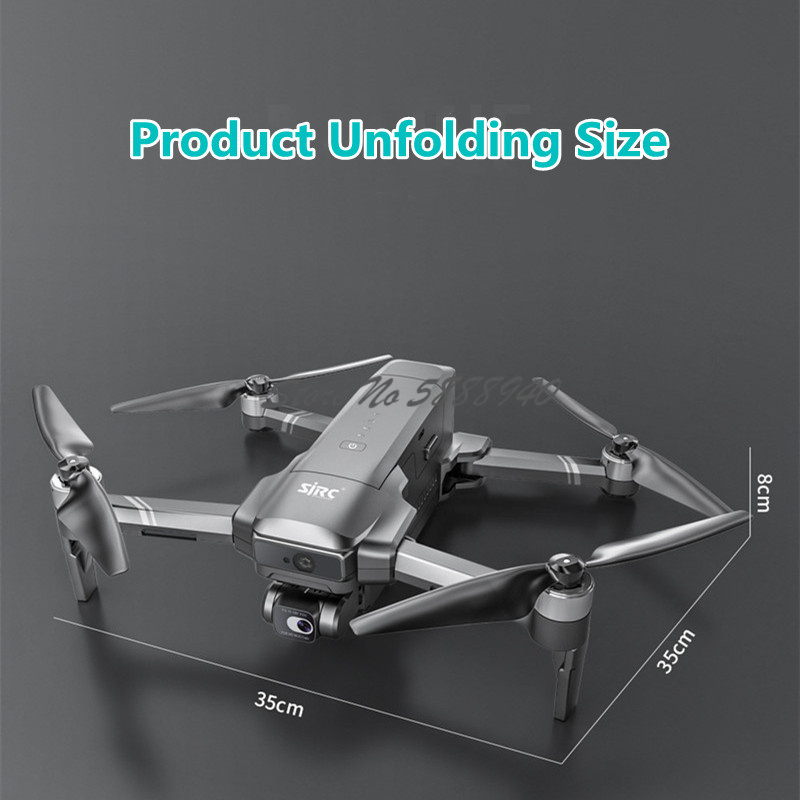 Professional Aerial Real 4K GP - Drone Gimbal 2 Axis recension och pris