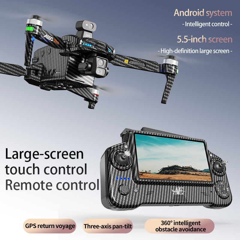 AE60 GPS Drone Professional 8K - Drone Gimbal Brushless recension och pris