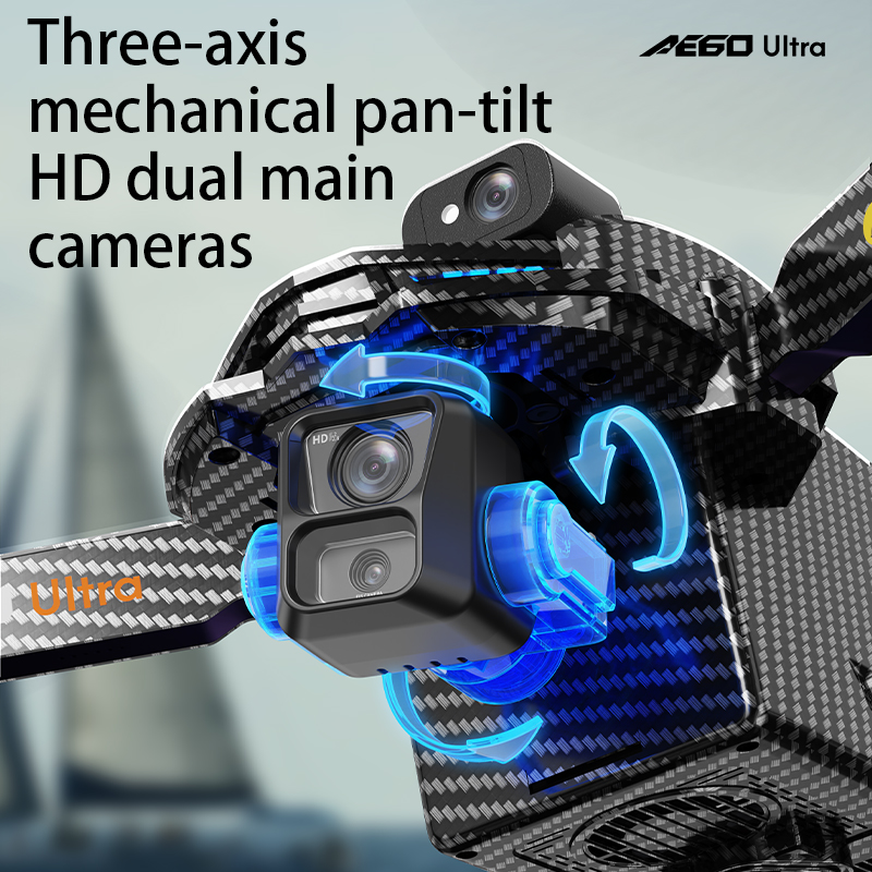 AE60 GPS Drone Professional 8K - Drone Gimbal Brushless recension och pris