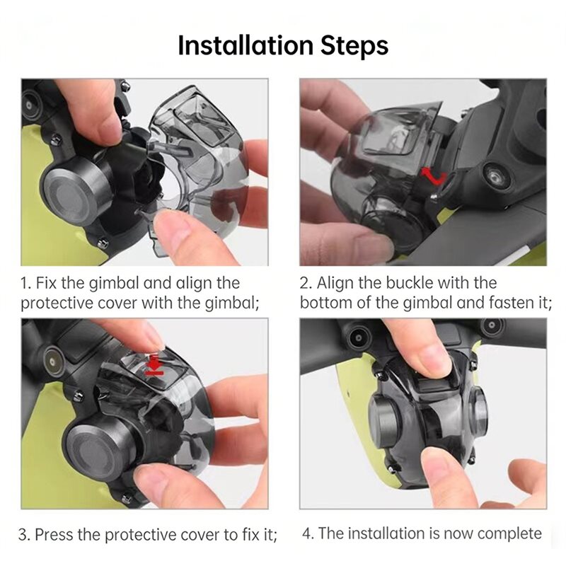 A93PHOT! Camera Lens Cap For D - Drone Gimbal Case recension och pris