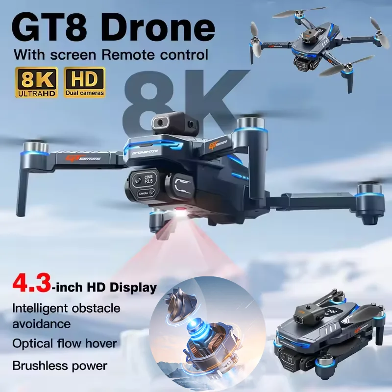 Homologado ANATEL Hot NEW Dron - Drone Gimbal 2 Axis recension och pris