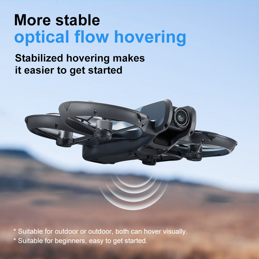 V666 Foldable Mini Drone 4K Du - Drone Gimbal Brushless recension och pris