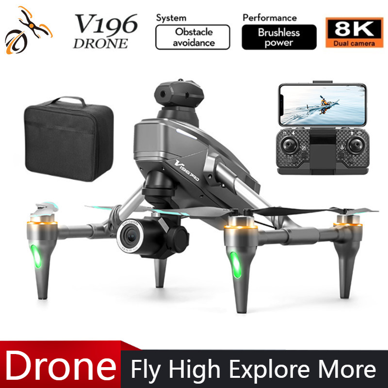 2025 V196 Automatic Obstacle A - Drone Gimbal 2 Axis recension och pris