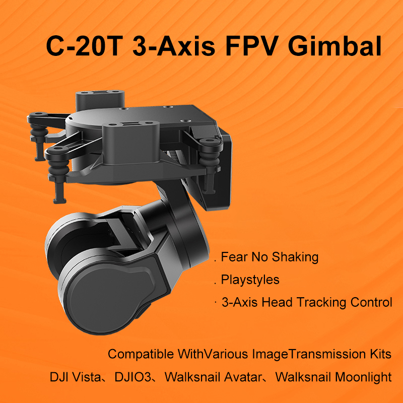3-Axis Gimbal for FPV Racing D - Drone Gimbal 3 Axis recension och pris
