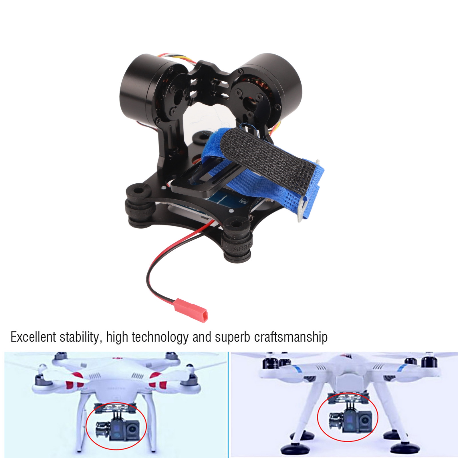 Brushless Camera Gimbal Metal  - Drone Gimbal For Gopro recension och pris