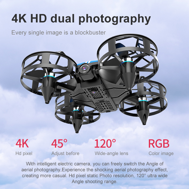 NEW Mini Drone 812PRO professi - Drone Gimbal 2 Axis recension och pris