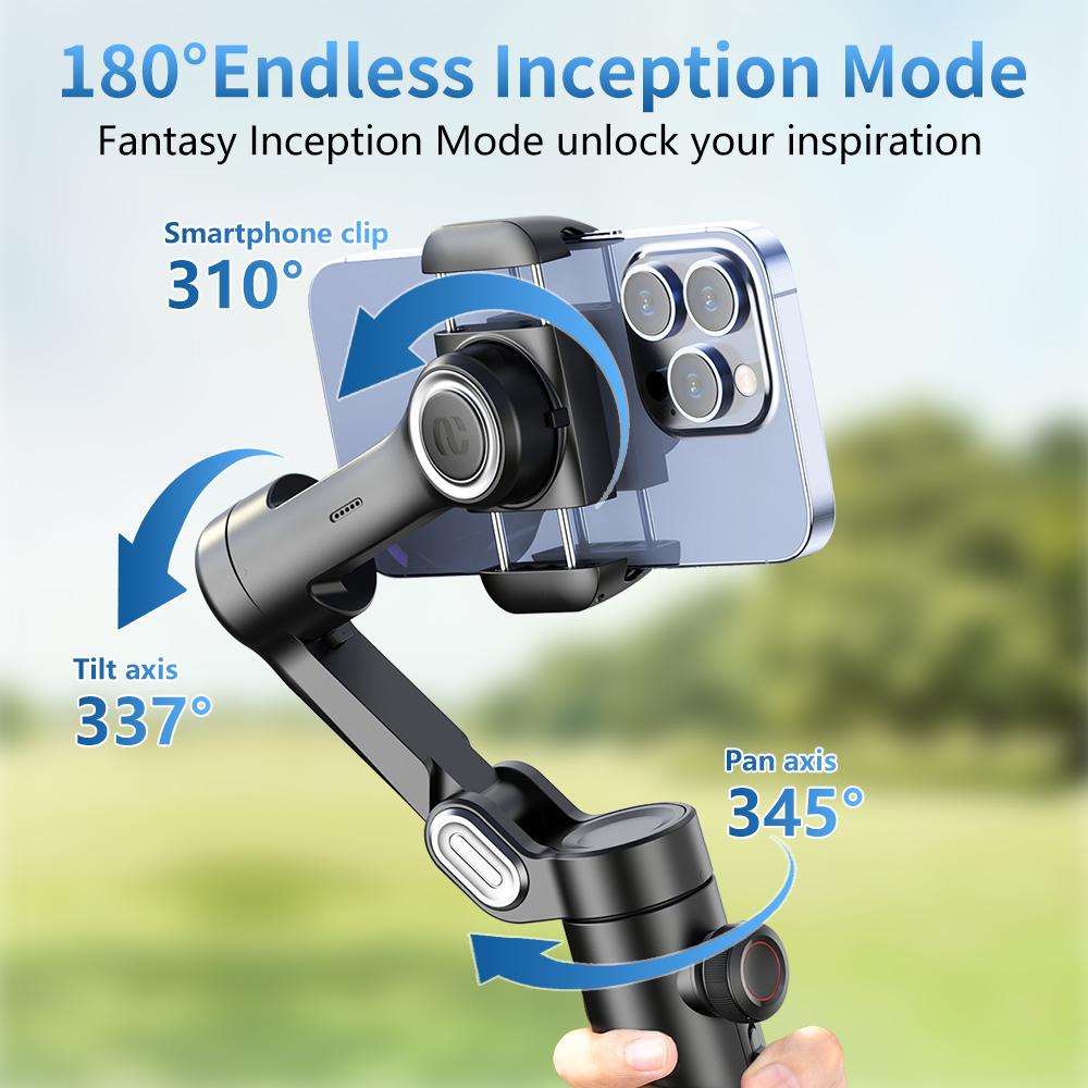 AOCHUAN 3-Axis Handheld Gimbal - Drone Gimbal For Gopro recension och pris